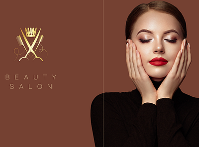 Beauty Salon Facebook Cover 3d branding facebook cover graphic design