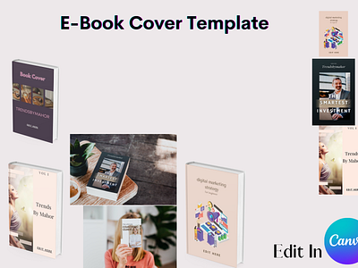 E book cover Template e book cover graphic design