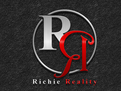 Rìçíhë Réàlîty graphic design logo