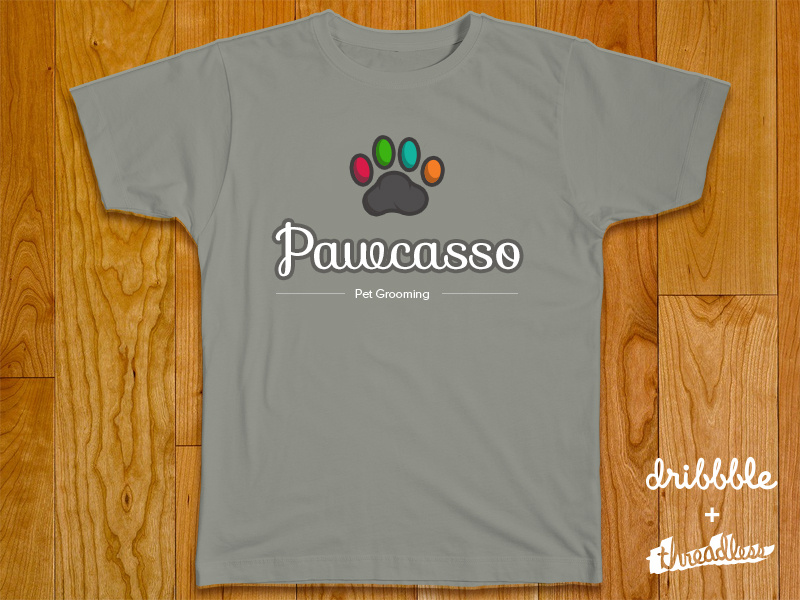 Pawcasso Pet Grooming by Gavin McNamee on Dribbble