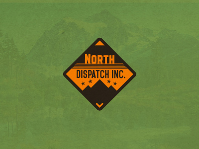North Dispatch Inc badge logo mountain north