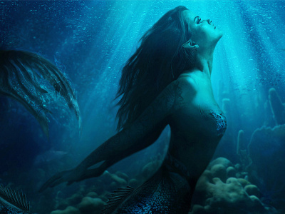 Mermaid Composite composite digital art fantasy game design mermaid photo art photo manipulation photoshop retouching