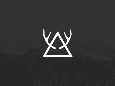 ANTLR v2 a antlers branding logo triangle