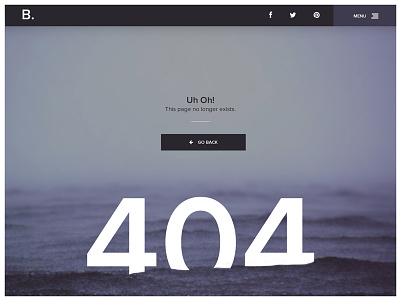 404 404 clean daily ui daily ui 008 design flat ui water web