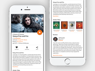 Audiobooks app audiobooks mobile ui user experience user interface ux