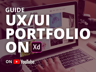 UX/UI Portfolio on Adobe XD