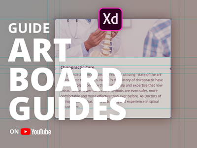 How to create Artboard guides in Adobe XD adobe adobe xd adobexd artboard artboard guides clean design guides how to ui ui design user experience user interface ux ux design xd youtuber