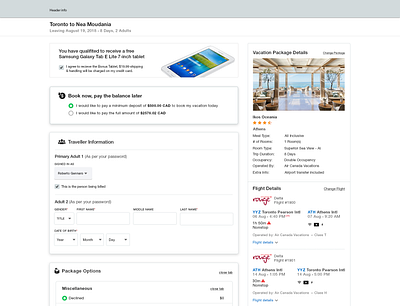 Travel Payment Design checkout checkout form checkout process design desktop payment payment form payment method payments travel ui user experience user interface ux ux design