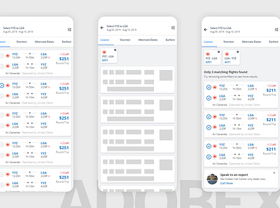 Multi Flight Selection on Adobe XD adobe xd app app design clean design flight material design mobile multi flight travel ui ui design user experience user interface ux ux design