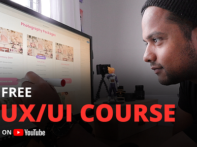 Free UX/UI Design Course on YouTube adobe xd design ui ui course ui design user experience user interface ux ux course ux design website youtube