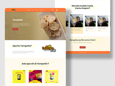 Tempe Go Website branding design shop ui ux website