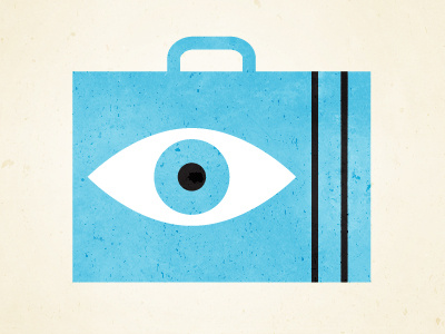 Portfolio briefcase eye