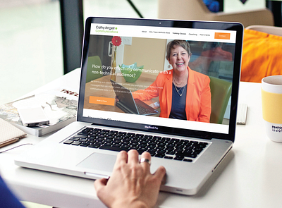 Cathy Angell Communications | Coaching Squarespace Web Design coach website design coaching web design design graphic design squarespace web design squarespace website