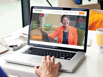 Cathy Angell Communications | Coaching Squarespace Web Design