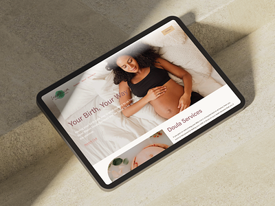 Inner Bloom Doula Services | Doula Squarespace Website Design design doula web design doula website graphic design squarespace designer squarespace web design squarespace website