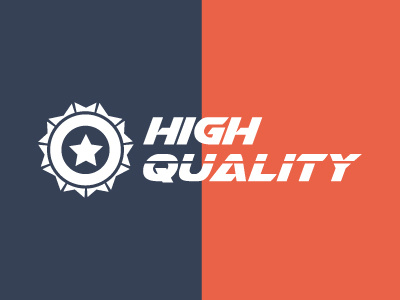 High Quality Logo business logo energy gear high quality logo logo logo template modern power quality speed star star logo