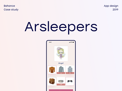 Arsleepers ar children design interface kids mobile ux