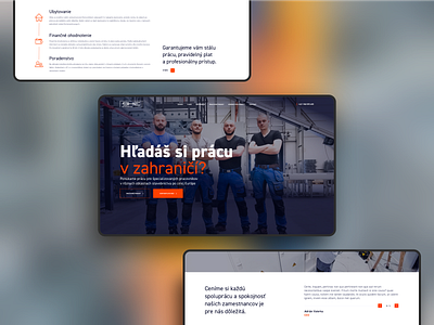 BauHausEurope Slovakia construction website responsive design ui ux visual design webdesign