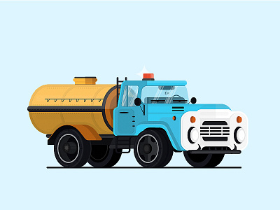 Zil 130 By Nickola Nickolov On Dribbble Zil 130 By Nickola Nickolov On Dribbble