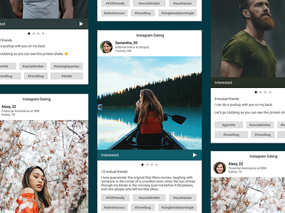 Instagram Dating - Mockup