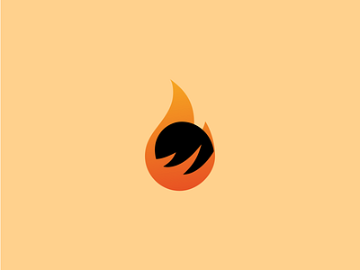 Flameon branding illustration logo minimal