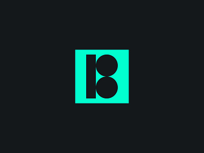 Binary Bit - Logo branding design illustration logo minimal teal ui vector