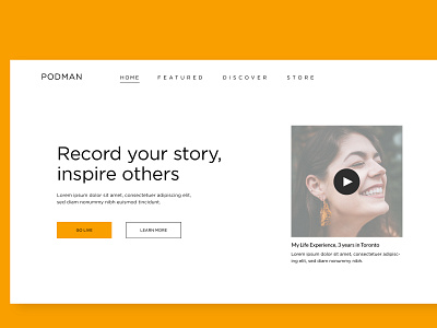 Rebound - PodMan Homepage