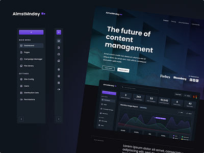 AlmstMnday - Content Management Platform