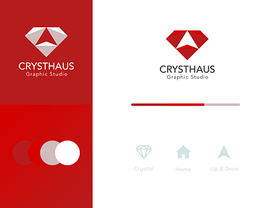 Crysthaus Graphic Studio Logo Design branding graphic design logo