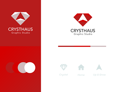 Crysthaus Graphic Studio Logo Design