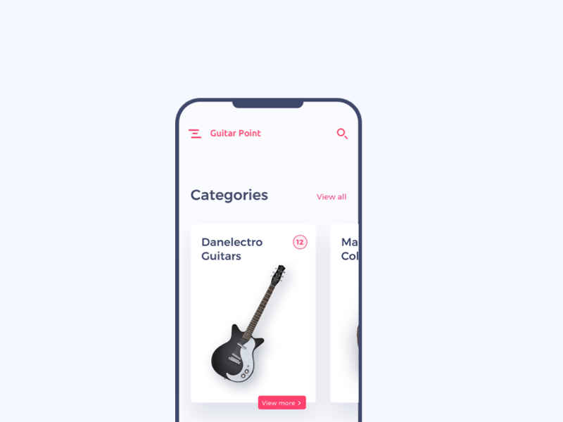 Music Store UI