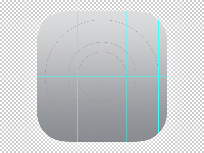 Ios 7 Ocd App Icon Template Grid By Courtney On Dribbble