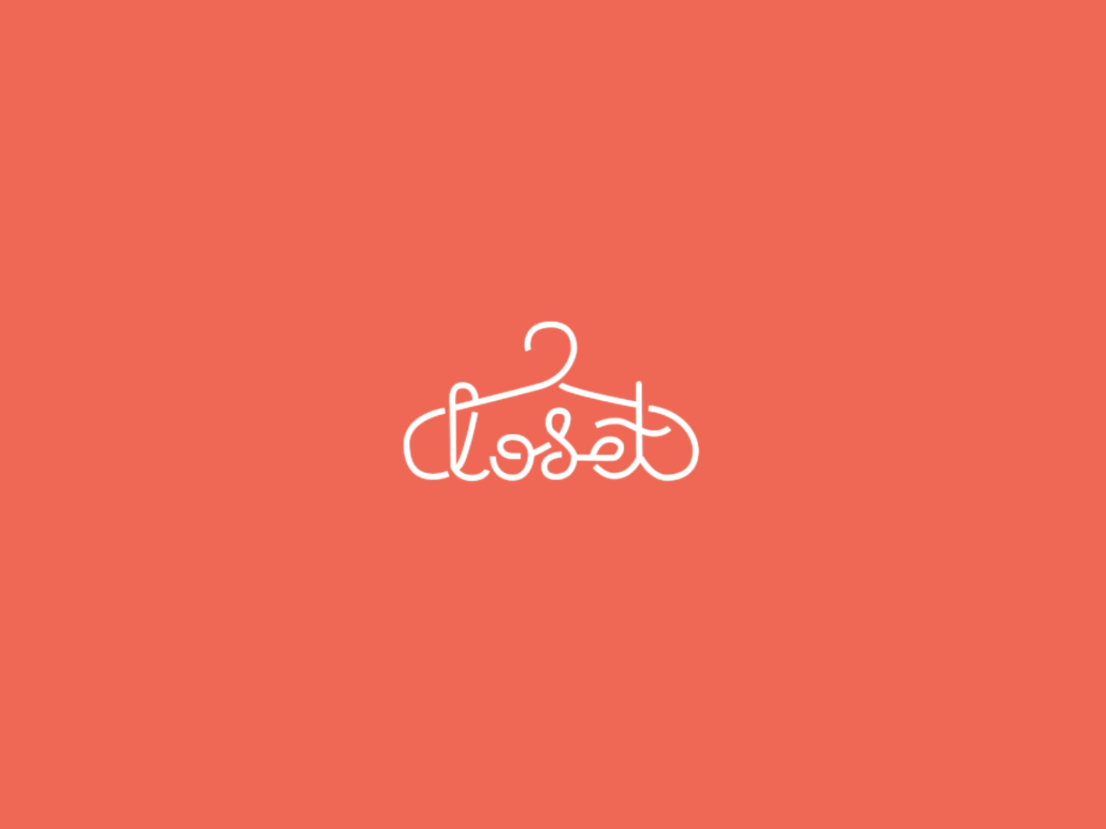 closet logo motion by maryam aghajani for Bolddreams on Dribbble