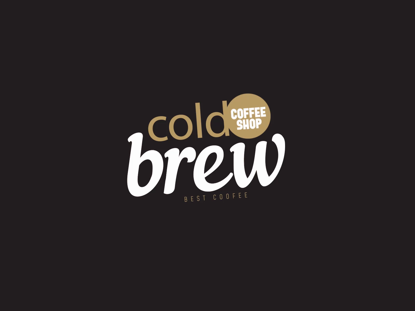 coffee shop logo motion by maryam aghajani for Bolddreams on Dribbble