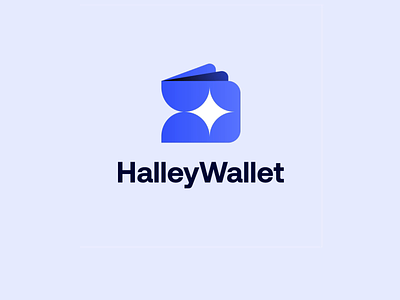 HalleyWallet Logo motion animation branding design graphic design illustration logo motion graphics vector