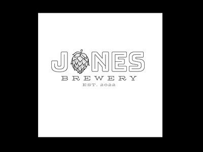 Jones Brewery Logo branding design graphic design logo