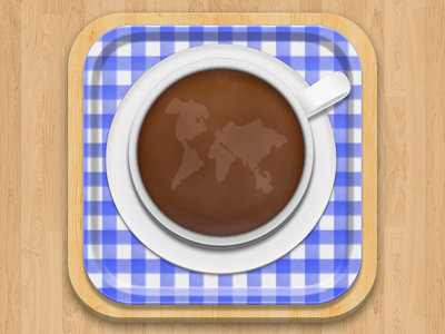 Coffee App icon app coffee cup iphone