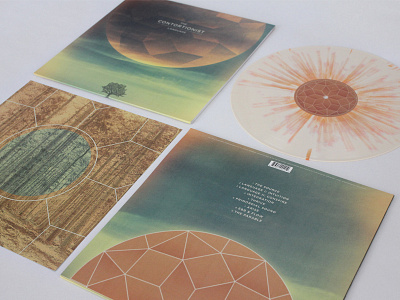 The Contortionist album art album packaging packaging print design