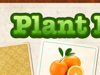 ‘Plant Parts’ Title Screen game ios