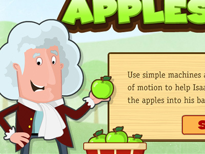Isaac’s Apples character game