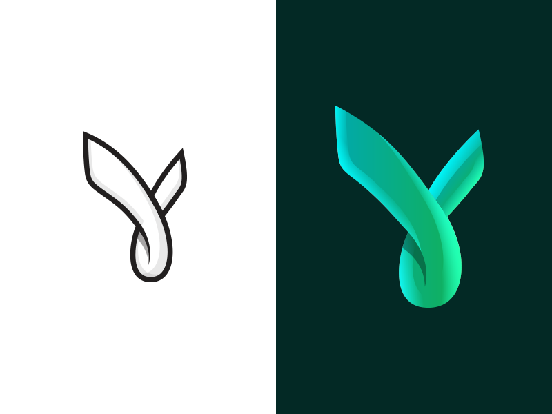 Logo mark by Usama Awan on Dribbble