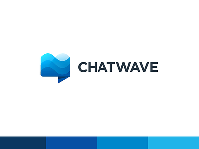 Chat Wave - Logo Mark