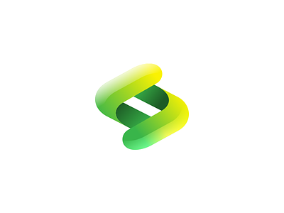S Letter - Logo Mark communication gradient letter logo mark s style usama xalion