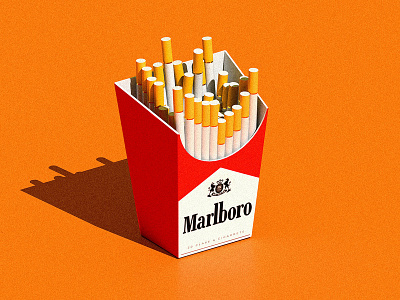 Cigarette Pack - Daily 3d