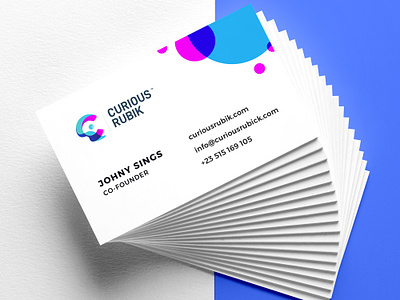 New Behance Project business card businesscarddesign creative logo design gradient logo logo stationery unique logo design