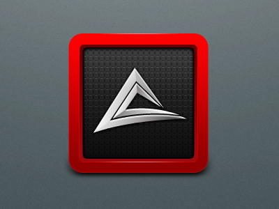 Red iOS Icon icon ios red