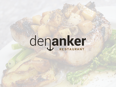 Den Anker - Restaurant branding logo