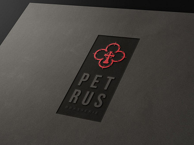 Logo - Petrus Restaurant branding logo petrus restaurant