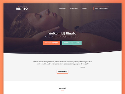 Massagepraktijk Rinato - Ieper branding webdesign webdevelopment
