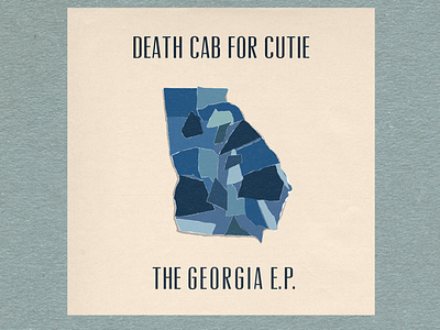 Death Cab For Cutie's "The Georgia E.P." ben gibbard collage death cab for cutie georgia illustration mid century seattle tlc